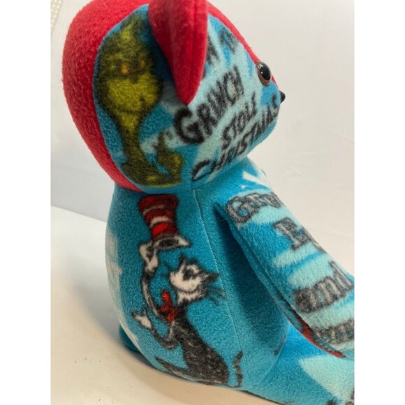 Dr Suess plush teddy bear 18" tall book Grinch Christmas Cat Hat Horton Lorax - Picture 10 of 15